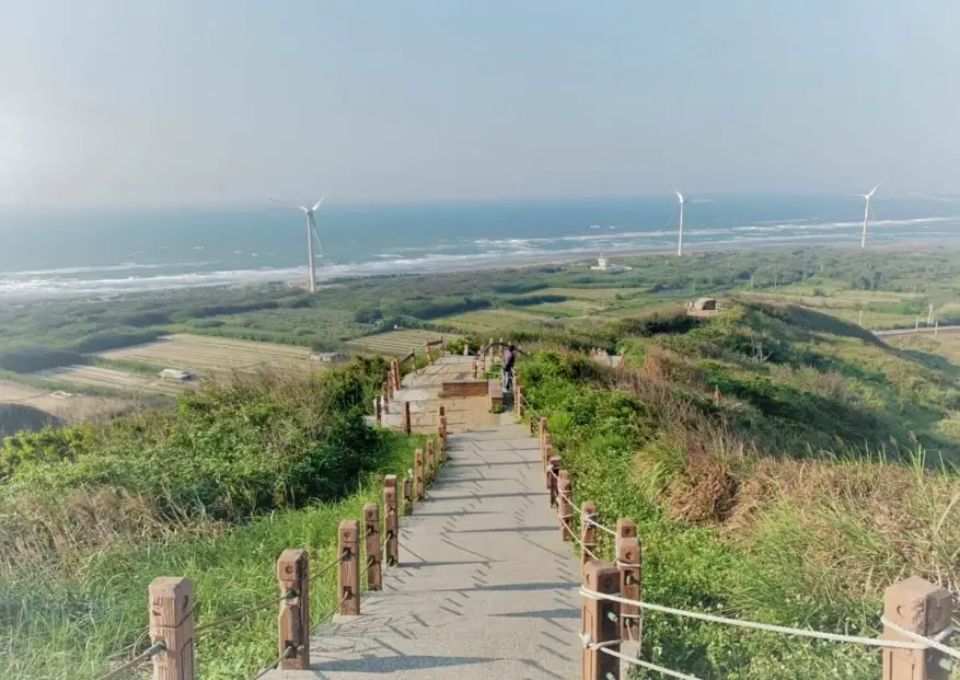苗栗後龍好望角:風車海景、過港隧道與交通停車實地筆記
